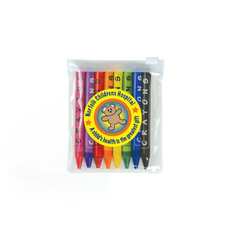 Picture of Louvre Crayons in PVC Zipper Pouch