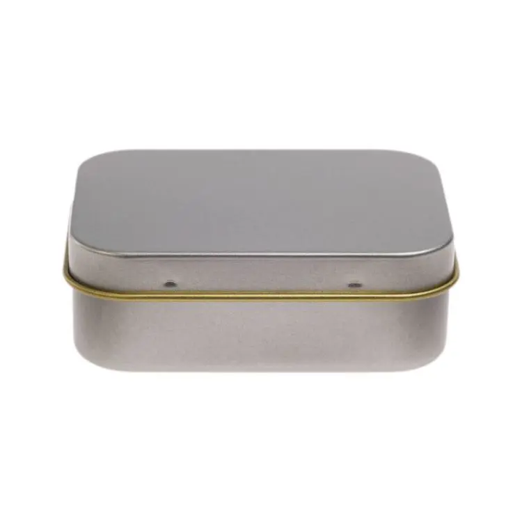 Picture of Silver Rectangular Tin