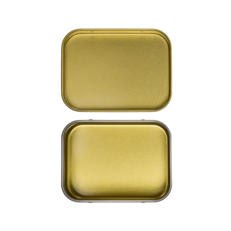 Picture of Silver Rectangular Tin