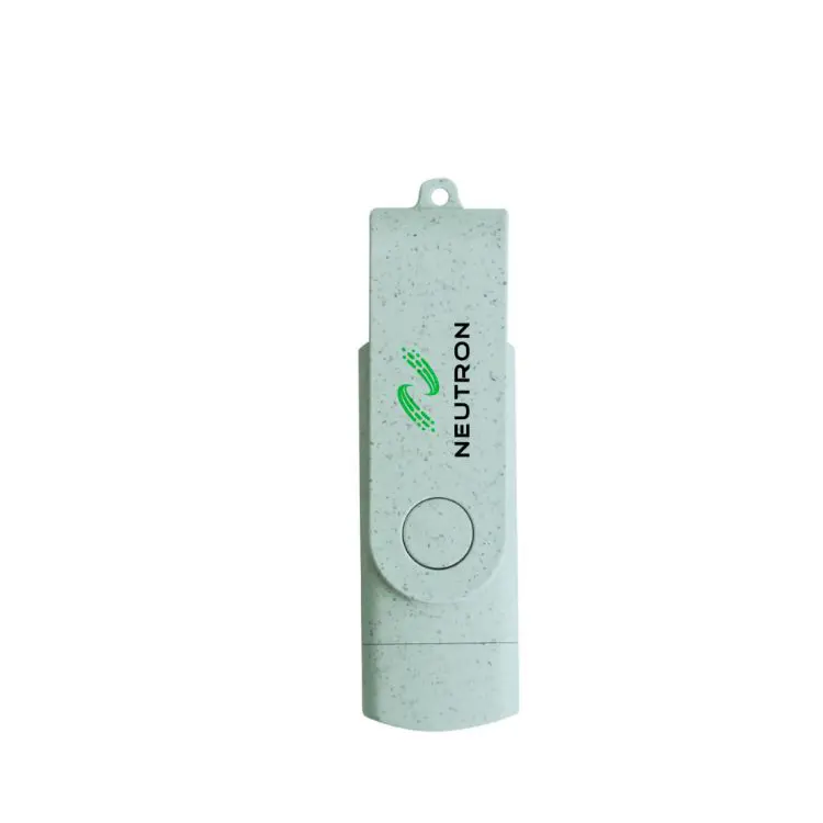 Picture of Double-end Eco Swivel Type C Flash Drive