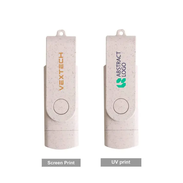 Picture of Double-end Eco Swivel Type C Flash Drive