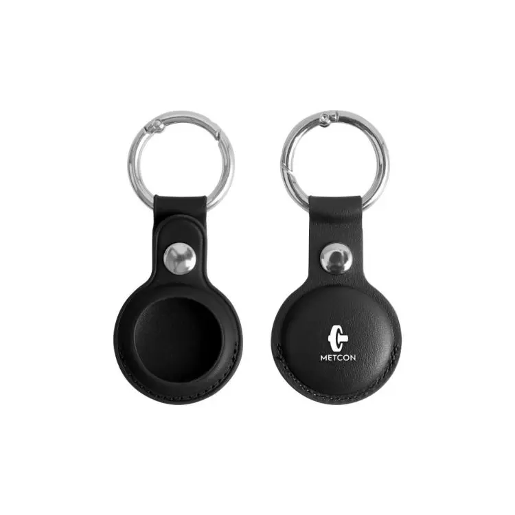 Picture of PU Leather AirTag Holder with Keyring