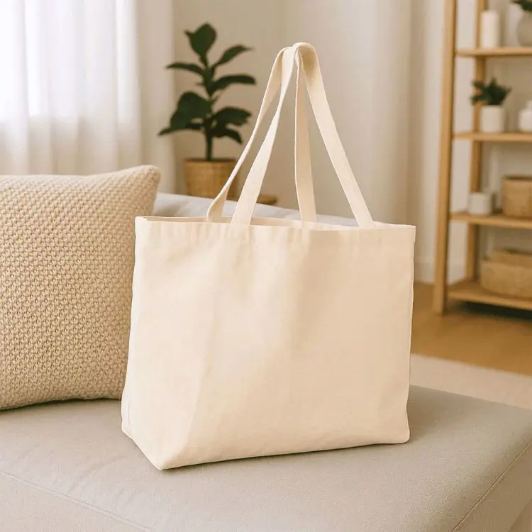 Picture of Essential Cotton Grocery Tote