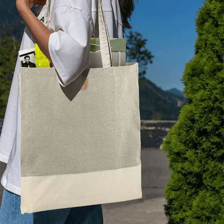 Picture of Split Recycled Cotton Twill Convention Tote