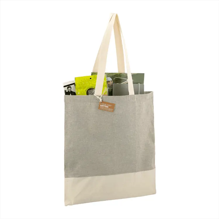 Picture of Split Recycled Cotton Twill Convention Tote