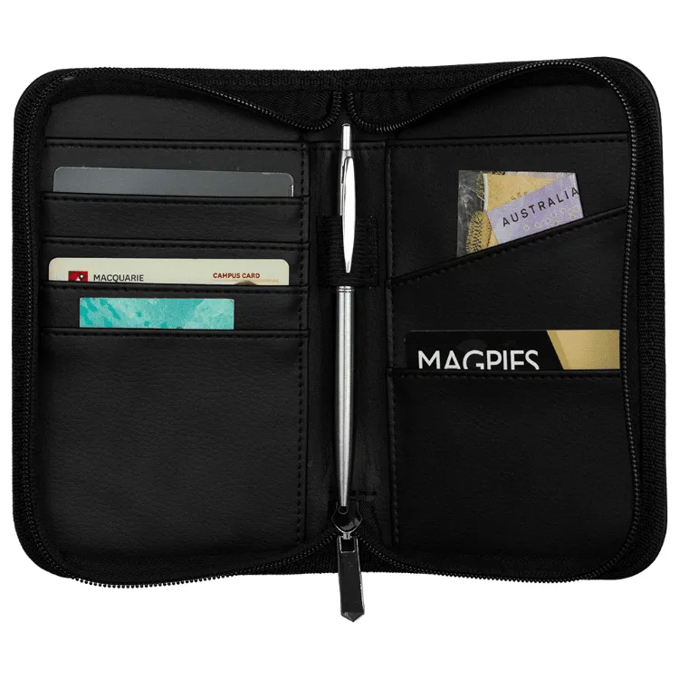 Picture of Recycled Travel Wallet w/ RFID Blocking