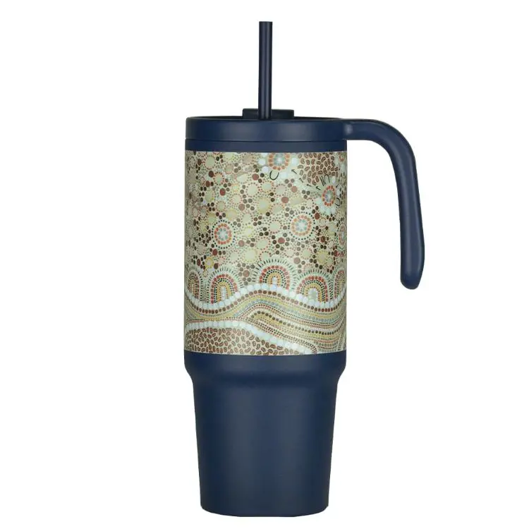 Picture of The Tilly Tumbler - Recycled w/ Handle 900ml