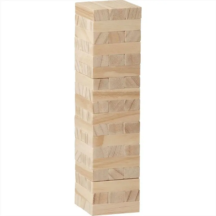 Picture of Tumbling Tower Wood Block Stacking Game