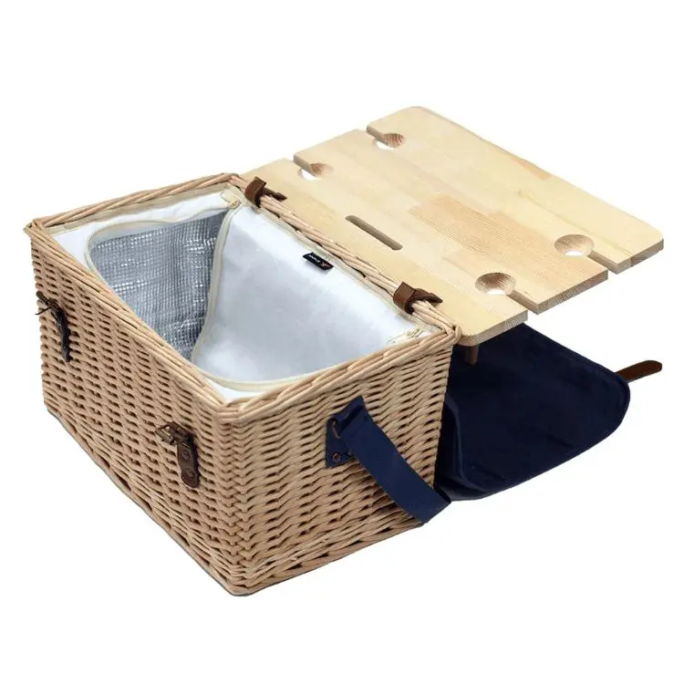 Picture of Trekk Wicker Basket w/ Picnic Table