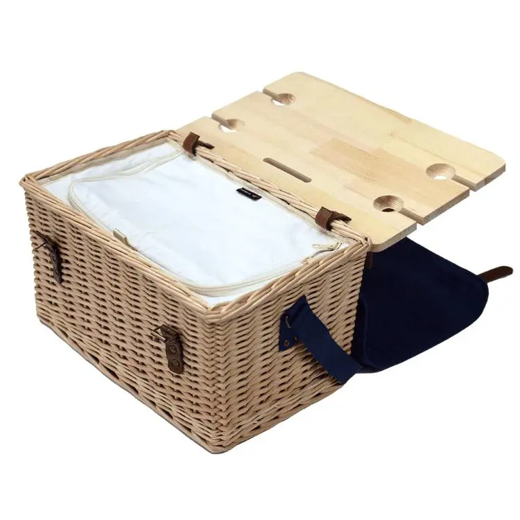 Picture of Trekk Wicker Basket w/ Picnic Table