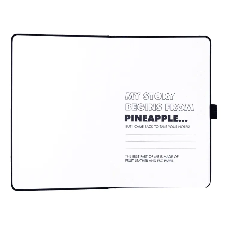 Picture of Pineapple Leather Bound JournalBook