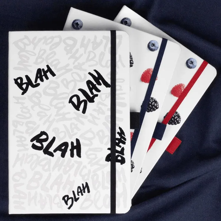 Picture of Nova White Bound JournalBook w/ Coloured Accents