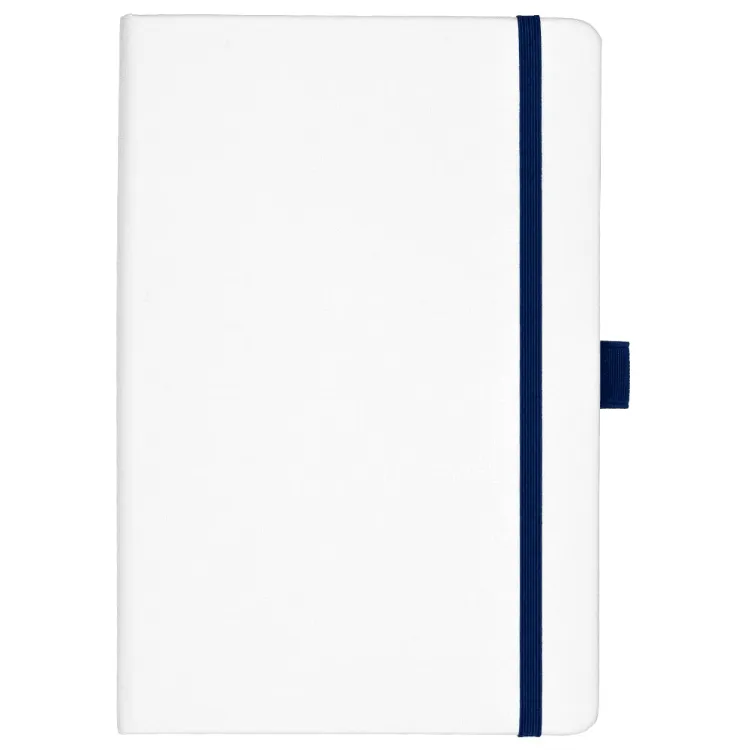 Picture of Nova White Bound JournalBook w/ Coloured Accents