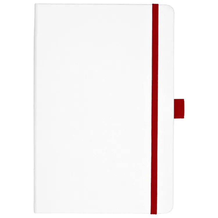 Picture of Nova White Bound JournalBook w/ Coloured Accents