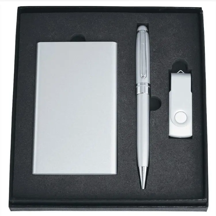 Picture of Powerbank, USB (4GB) & Pen Giftset