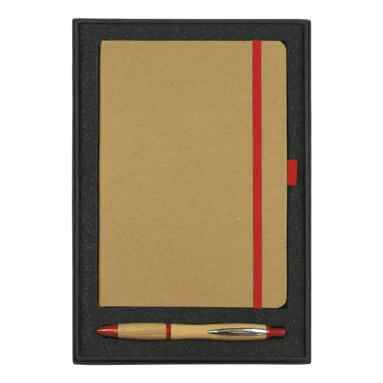 Picture of Gift Set w/ JB1022 Colour Bound Journal & 4104 Nash Bamboo Pen