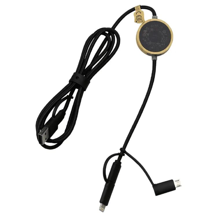 Picture of 120cm Recycled 6-In-1 Cable - w/ Micro Adaptor
