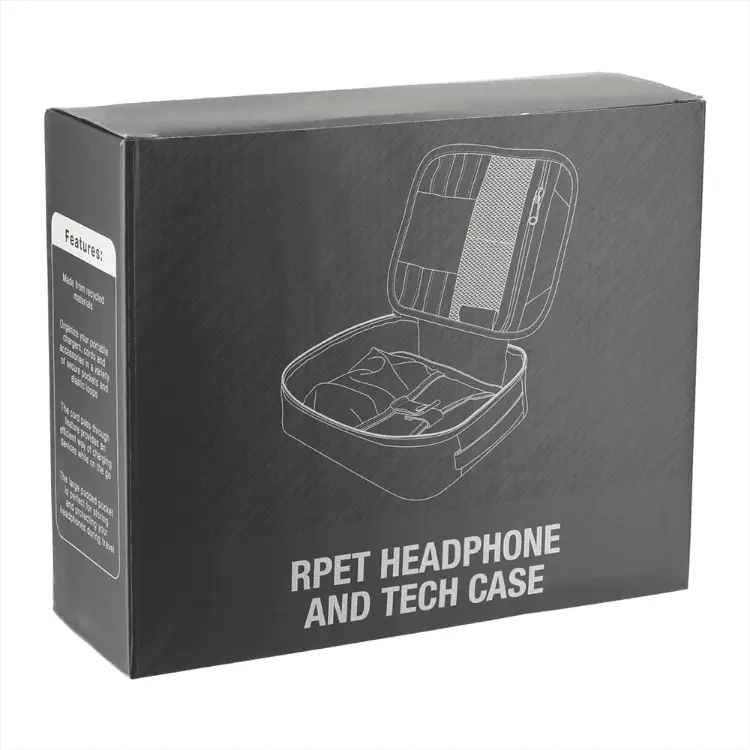 Picture of RPET Headphone & Tech Case