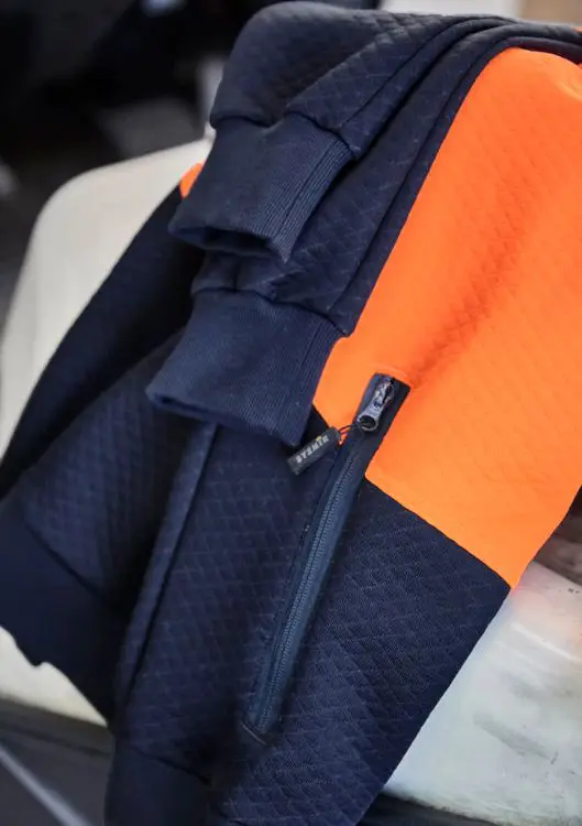 Picture of Unisex Hi Vis Textured Jacquard Hoodie