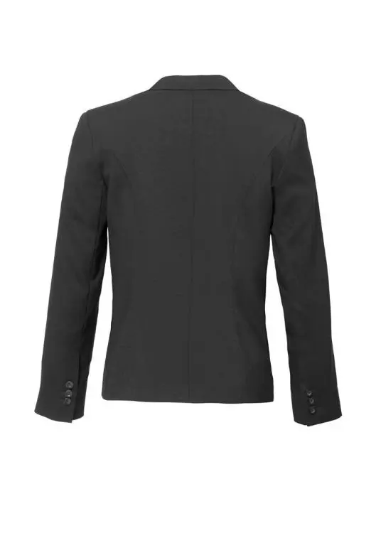 Picture of Womens Comfort Wool Stretch Short Jacket with Reverse Lapel
