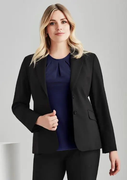 Picture of Womens Comfort Wool Stretch Longline Jacket