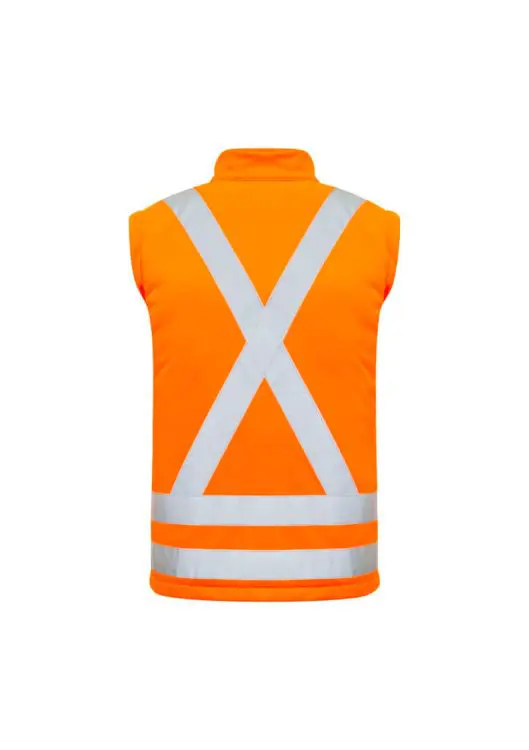 Picture of Unisex Hi Vis X Back 2 In 1 Softshell Jacket