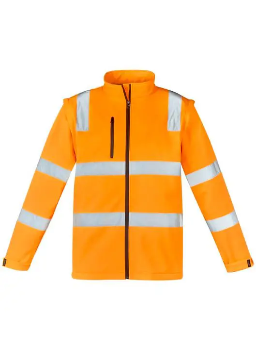Picture of Unisex Hi Vis VIC Rail 2 In 1 Softshell Jacket