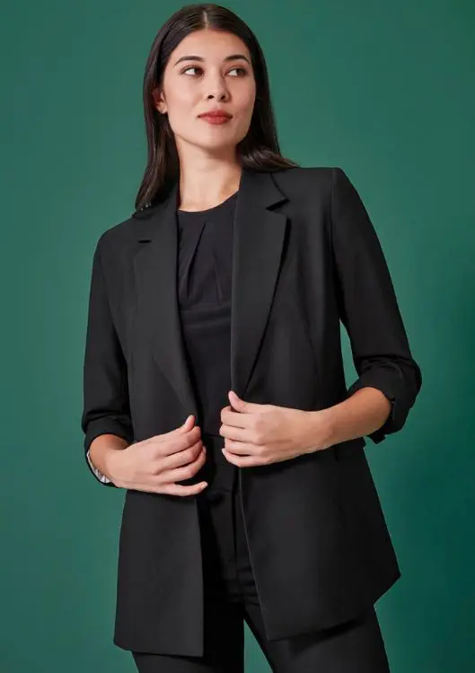 Picture of Womens Renew Double Breasted Longline Jacket