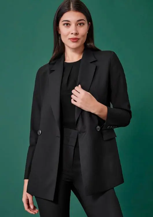 Picture of Womens Renew Double Breasted Longline Jacket