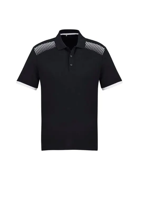 Picture of Mens Galaxy Short Sleeve Polo
