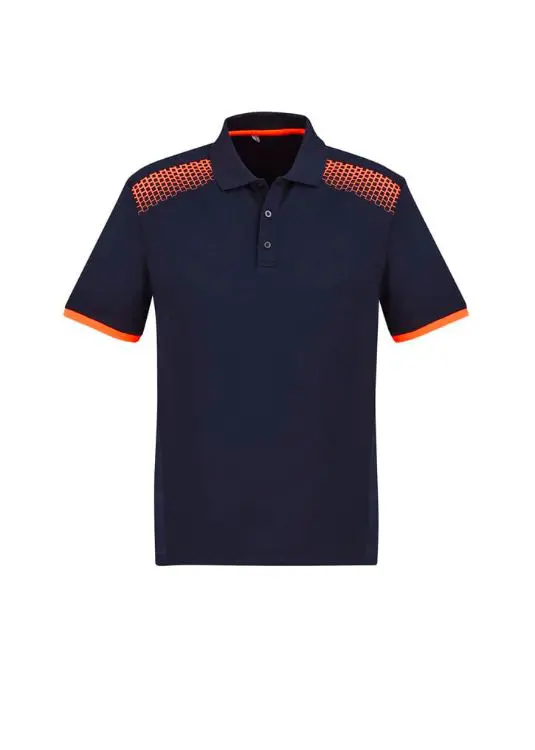 Picture of Mens Galaxy Short Sleeve Polo
