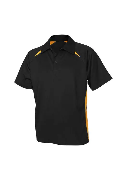 Picture of Mens Splice Short Sleeve Polo