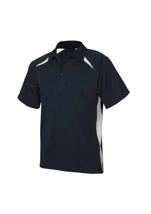 Picture of Mens Splice Short Sleeve Polo
