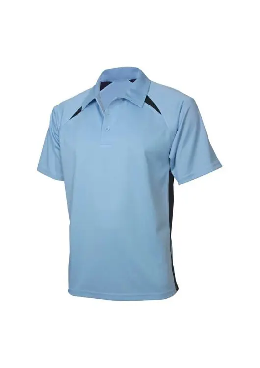 Picture of Mens Splice Short Sleeve Polo
