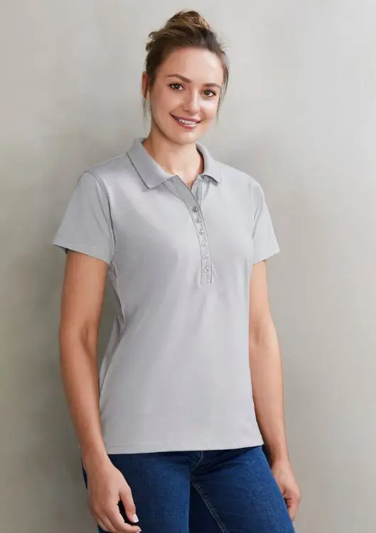 Picture of Womens Shadow Short Sleeve Polo