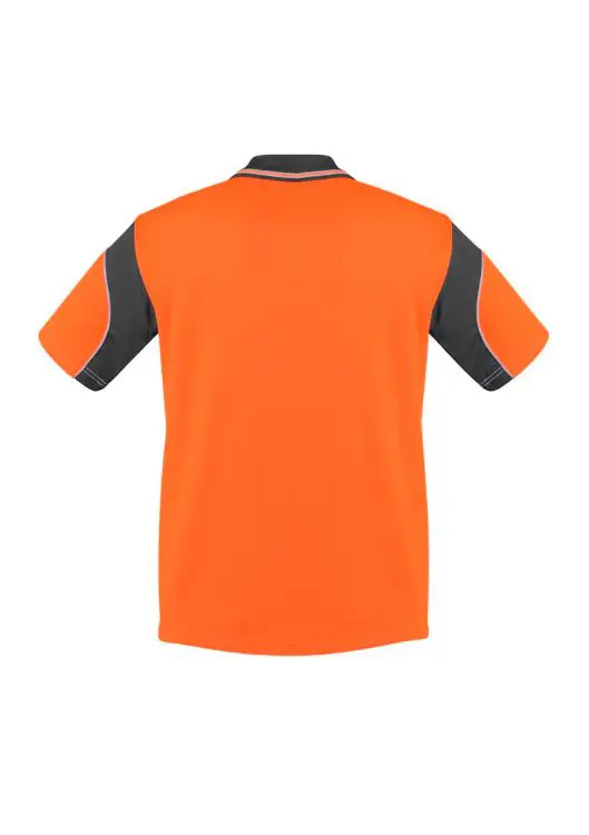 Picture of Mens Hi Vis Aztec Short Sleeve Polo