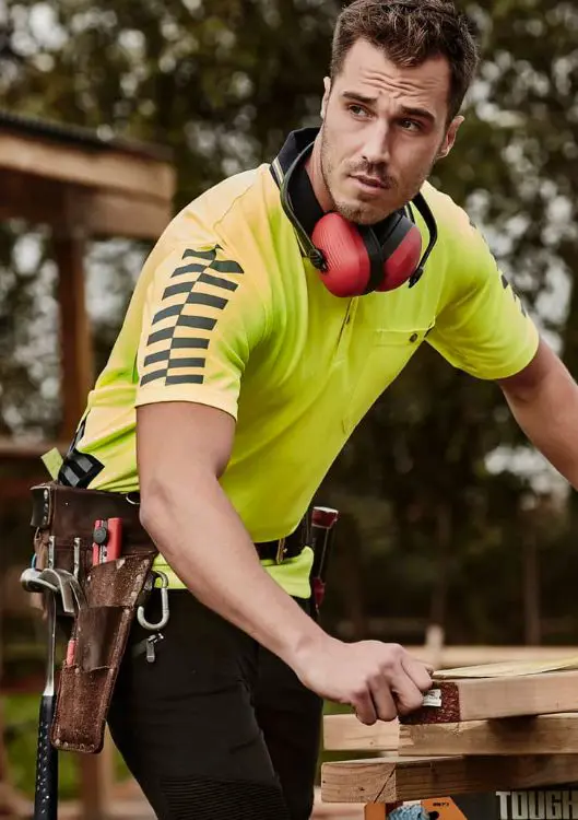 Picture of Mens Hi Vis Komodo Short Sleeve Polo