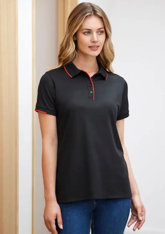 Picture of Womens Focus Short Sleeve Polo