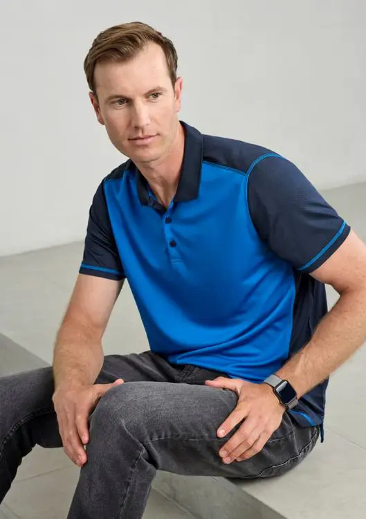 Picture of Mens Dart Short Sleeve Polo