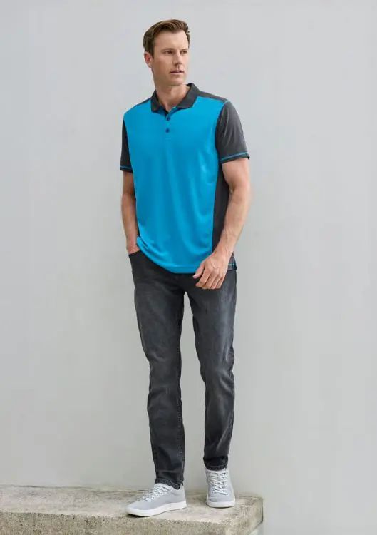 Picture of Mens Dart Short Sleeve Polo