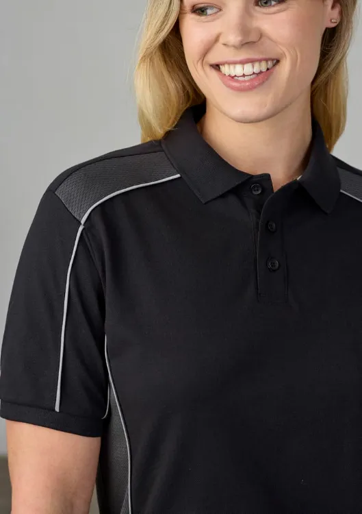 Picture of Unisex Grid Short Sleeve Polo