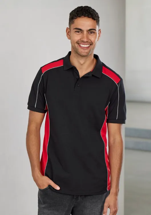 Picture of Unisex Grid Short Sleeve Polo
