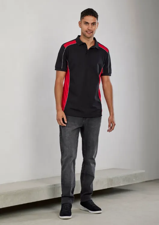 Picture of Unisex Grid Short Sleeve Polo