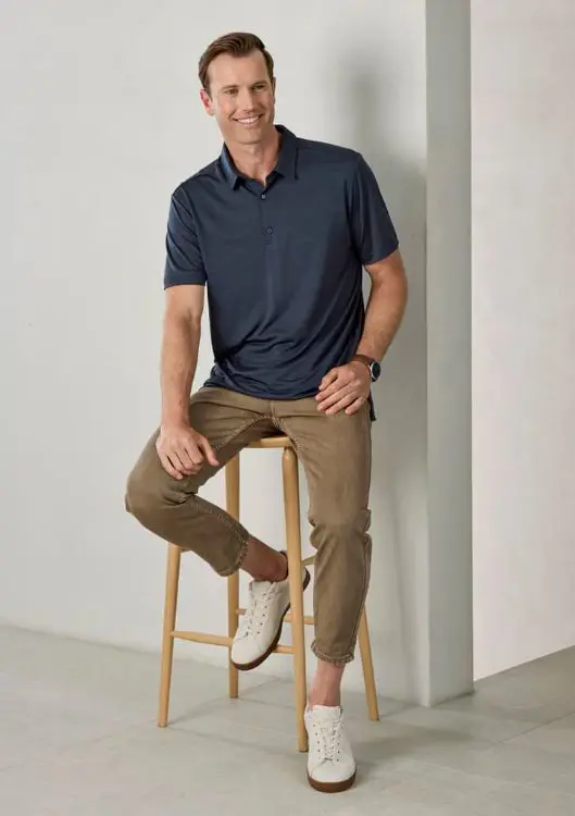 Picture of Mens Orbit Short Sleeve Polo