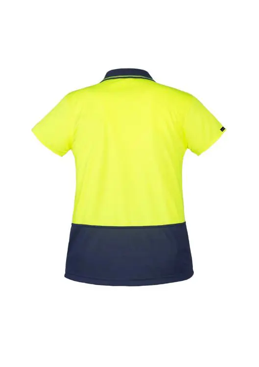 Picture of Womens Hi Vis Basic Short Sleeve Polo