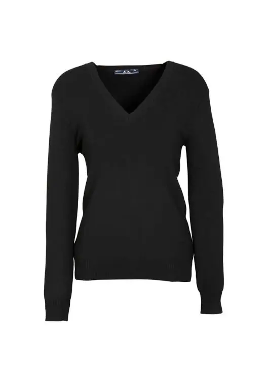 Picture of Womens V-Neck Knit Pullover
