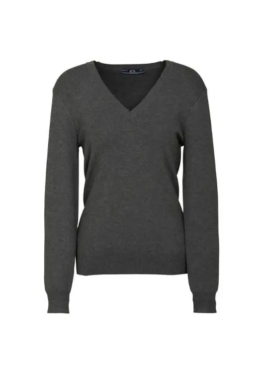 Picture of Womens V-Neck Knit Pullover