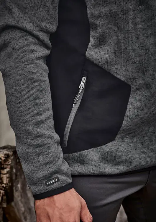 Picture of Unisex Streetworx Reinforced Knit 1/2 Zip Pullover