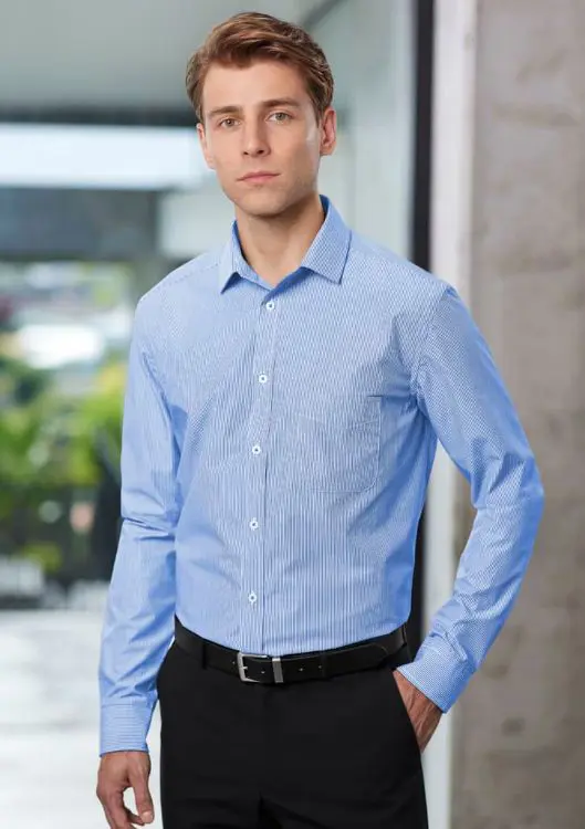 Picture of Mens Euro Long Sleeve Shirt