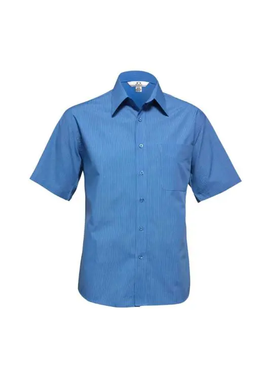 Picture of Mens Micro Check Short Sleeve Shirt